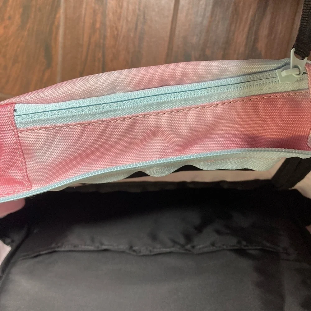 Puma Pink and blue tie dye backpack